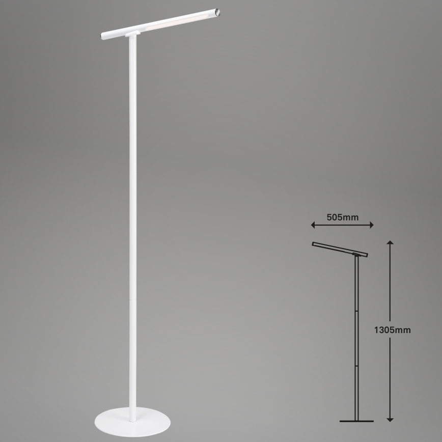 Briloner 1384-016 - LED Zatemnitvena na dotik talna svetilka 2v1 EVERYWHERE LED/2,3W/5V 2000 mAh