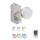 Briloner 2040-012 - LED RGB zatemnjevalna točkovna svetilka LED/3,3W/230V + daljinski upravljalnik