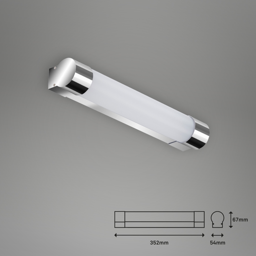 Briloner 2051-018 - LED Kopalniška luč za osvetlitev ogledala LED/8W/230V IP44