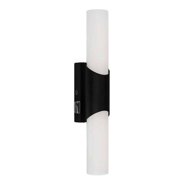 Briloner 2111-015 - LED kopalniška osvetlitev za ogledalo LED/6,5W/230V 32 cm črna