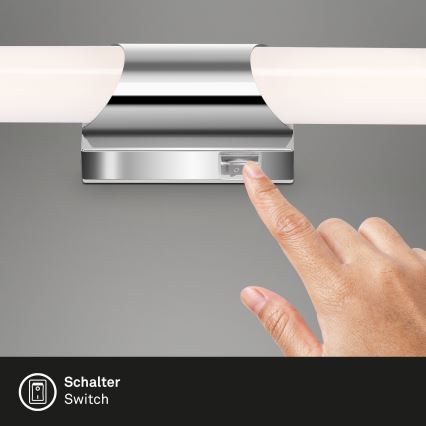 Briloner 2111-018 - LED Kopalniška stenska svetilka SPLASH LED/6,5W/230V IP44