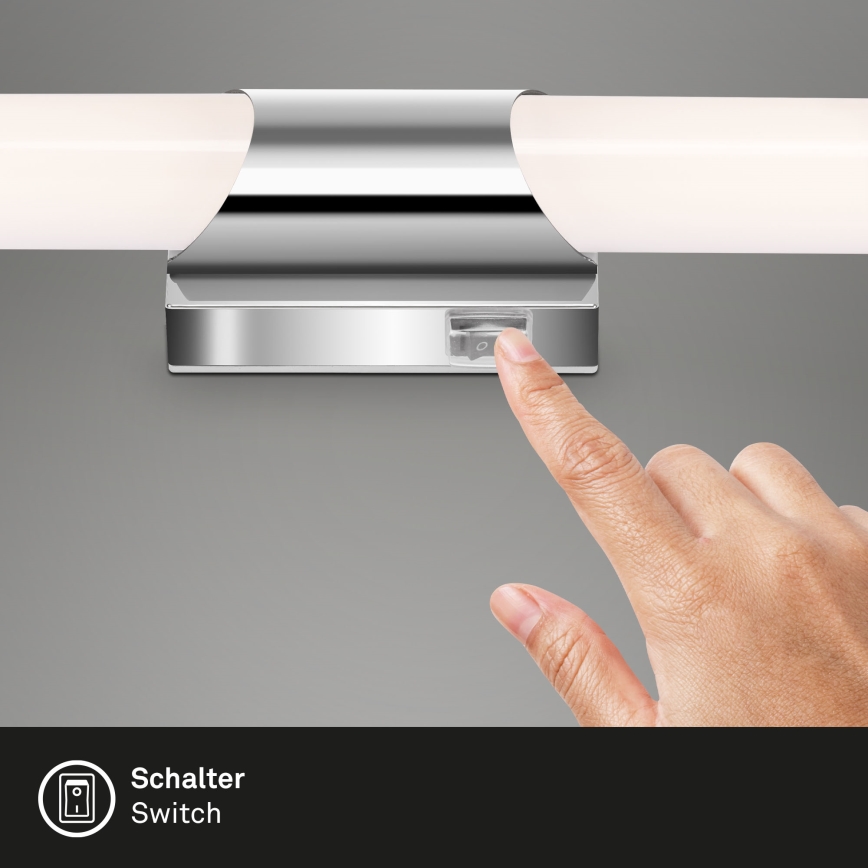Briloner 2111-018 - LED Kopalniška stenska svetilka SPLASH LED/6,5W/230V IP44