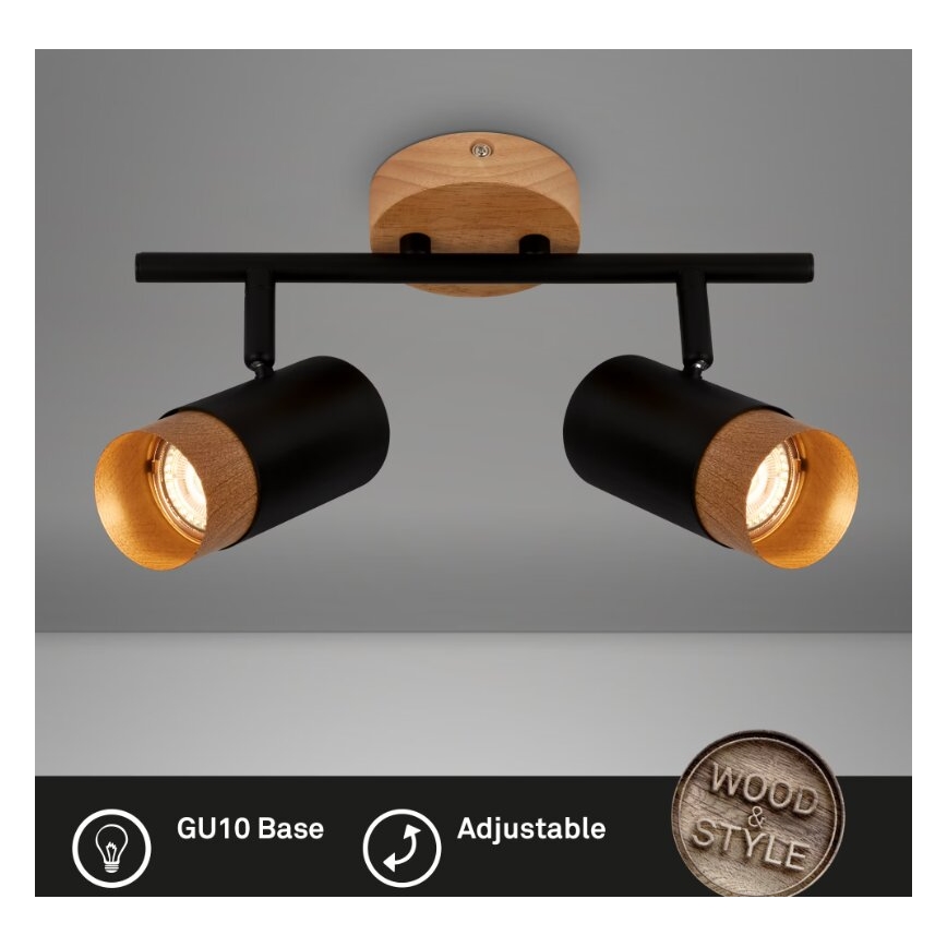 Briloner 2144025 - Reflektor SPOT 2xGU10/9W/230V