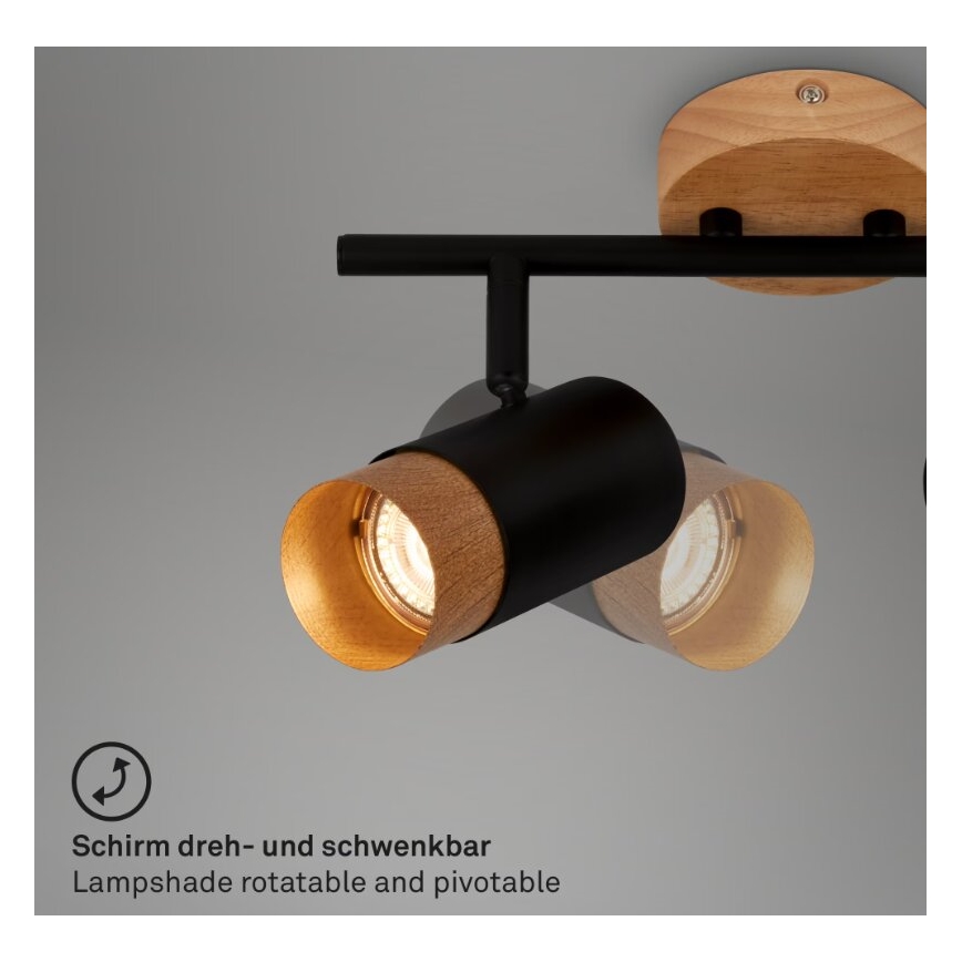Briloner 2144025 - Reflektor SPOT 2xGU10/9W/230V