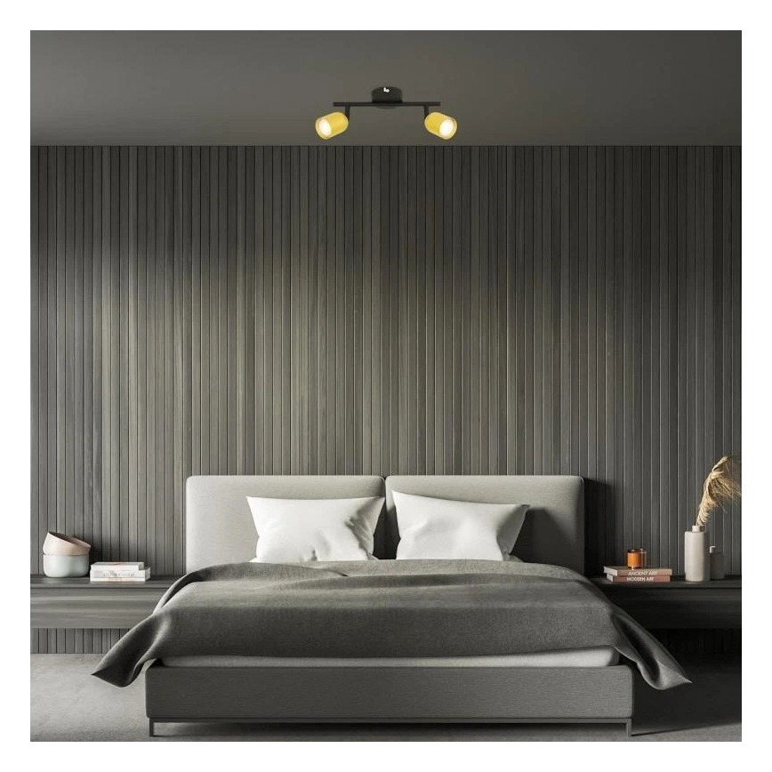 Briloner 2145-027 - Točkovno svetilo 2xGU10/9W/230V