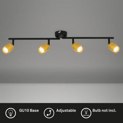 Briloner 2145-047 - Točkovna svetilka 4xGU10/9W/230V