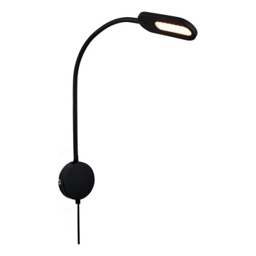 Briloner 2177015 - LED Zatemnitvena fleksibilna stenska svetilka LED/6W/230V črna