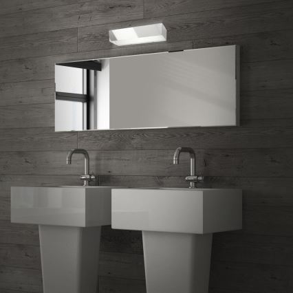 Briloner 2204-018 - LED Zunanja stenska svetilka LED/8W/230V IP44 sijajni krom