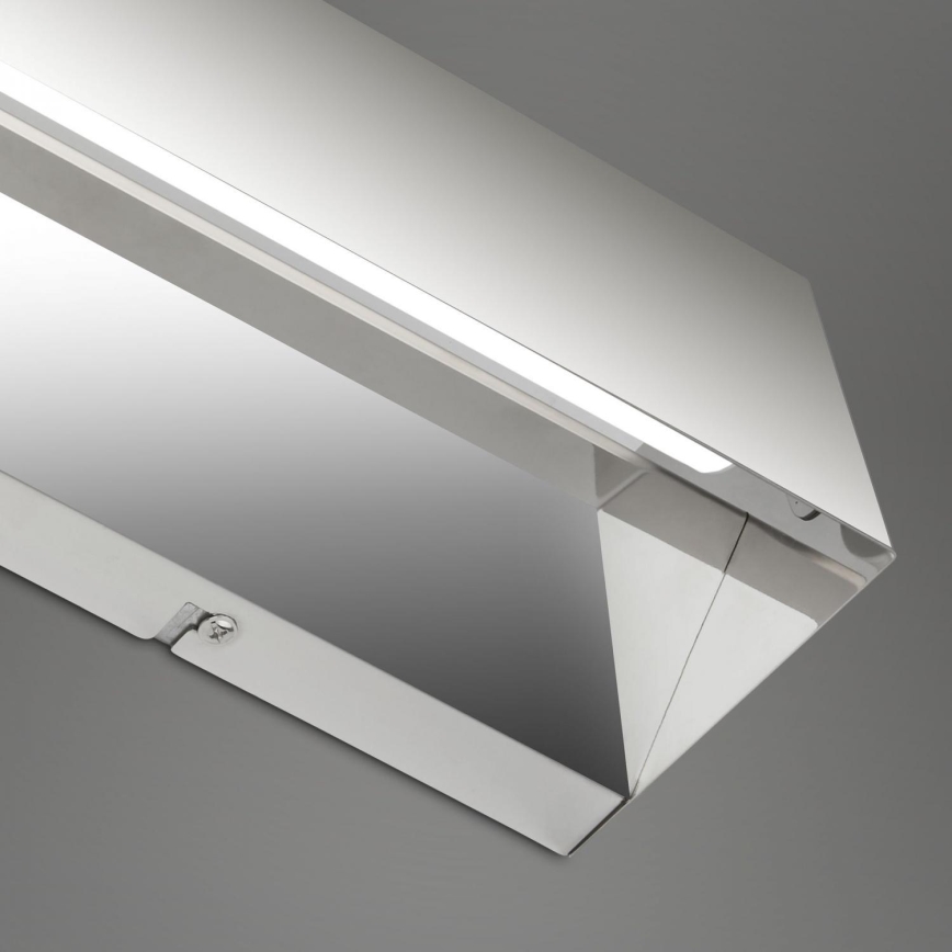 Briloner 2204-018 - LED Zunanja stenska svetilka LED/8W/230V IP44 sijajni krom