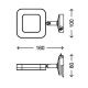 Briloner 2296-018 - LED Luč za osvetlitev ogledala SPLASH 1xLED/4,5W/230V