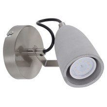 Briloner 2529-012 - LED Stenski reflektor THIMBLE 1xGU10/5W/230V beton