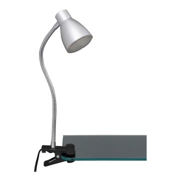Briloner 2615-014P - LED Svetilka z zaponko GRIP LED/2,5W/230V srebrna