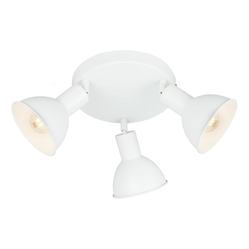Briloner 2674-036 - Reflektor RETRO 3xE14/25W/230V bela