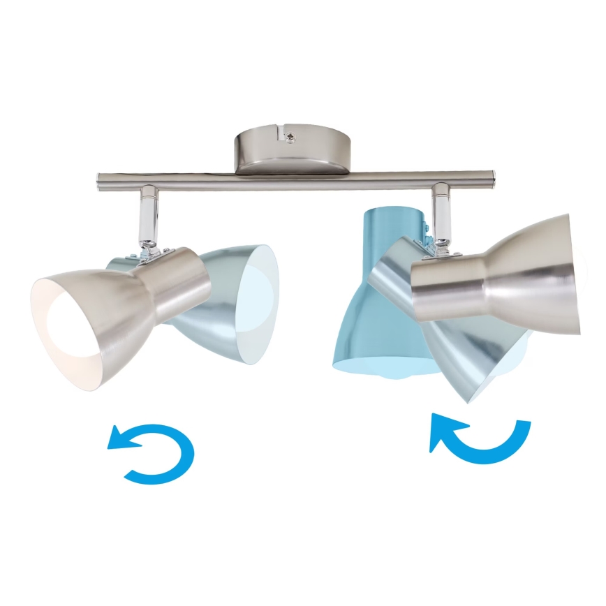 Briloner 2860-022 - Reflektor 2xE14/25W/230V
