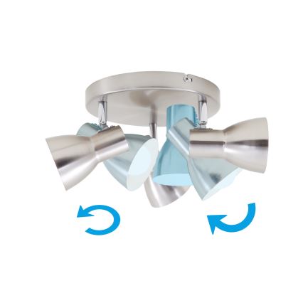 Briloner 2860-032 - Reflektor 3xE14/25W/230V