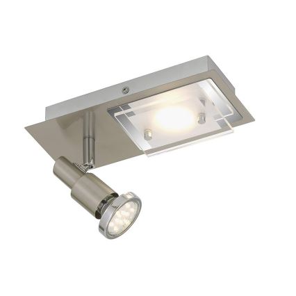 Briloner 2879-022 - LED Stropna svetilka COMBINATA 1xGU10/3W + LED/5W/230V