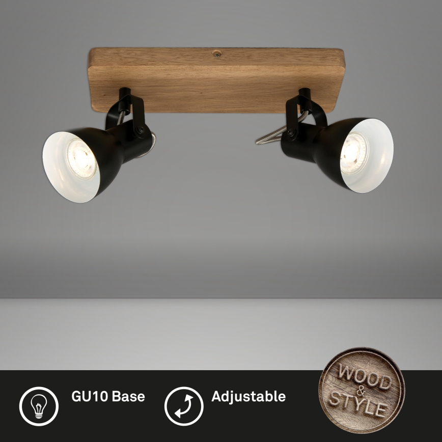 Briloner 2902-025 - Reflektor SPOT 2xGU10/35W/230V