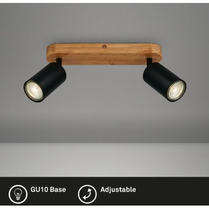 Briloner 2922-025 - Reflektor SPOT 2xGU10/9W/230V