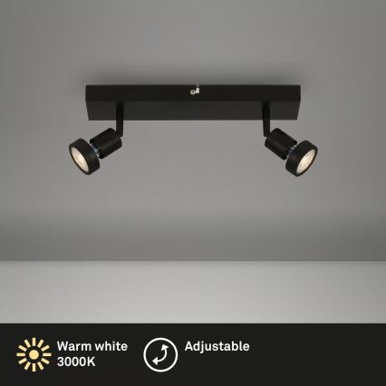 Briloner 2926-025 - LED točkovno svetilo 2xGU10/4,9W/230V