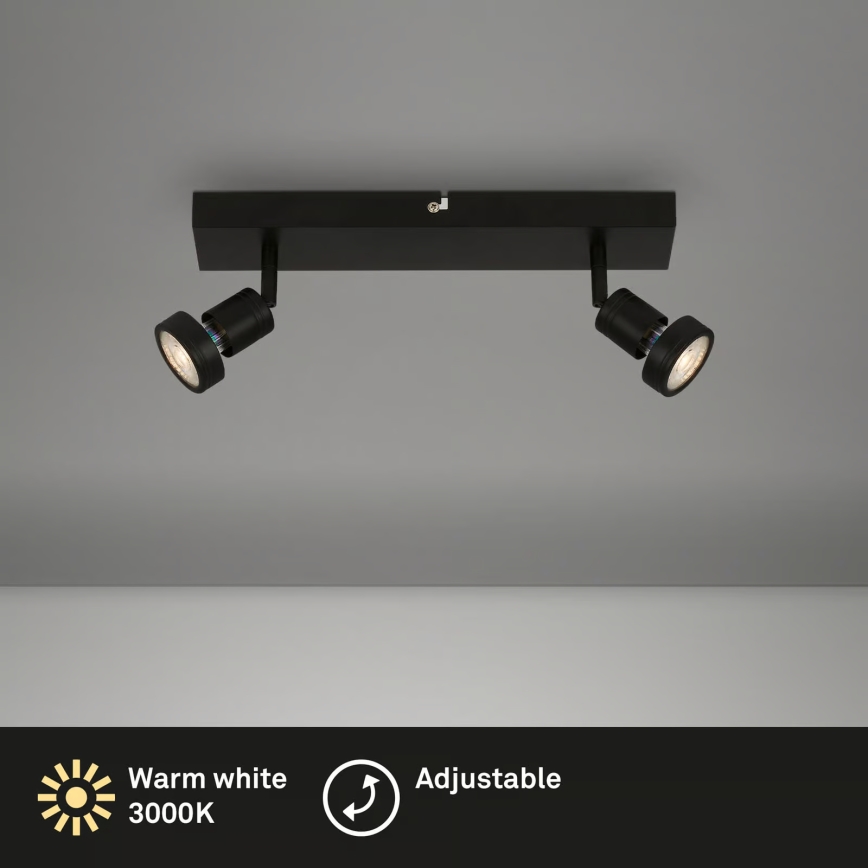 Briloner 2926-025 - LED točkovno svetilo 2xGU10/4,9W/230V