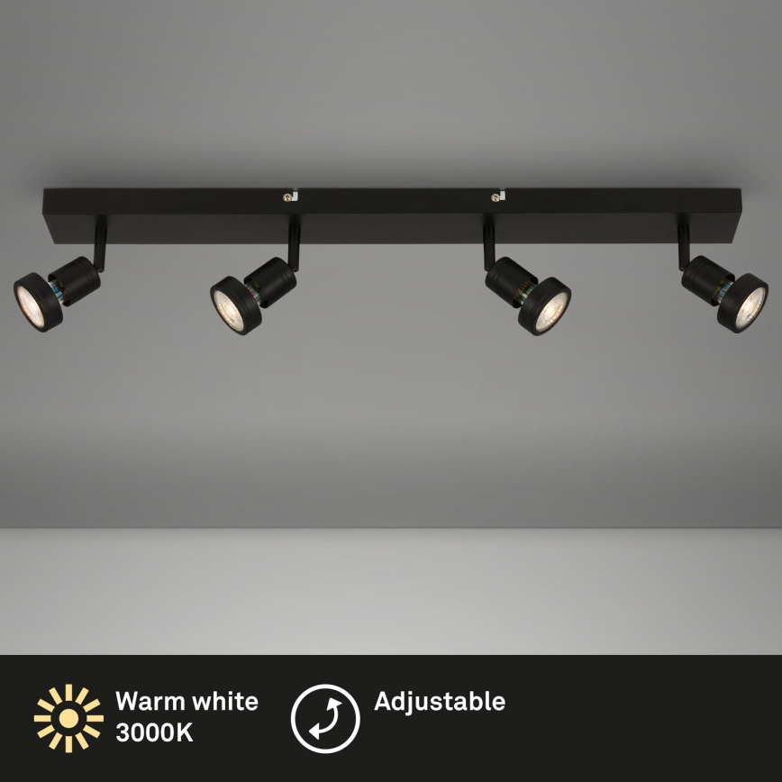 Briloner 2926-045 - LED točkovna svetilka 4xGU10/4,9W/230V