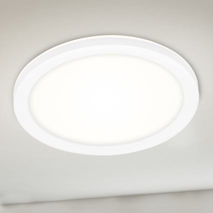 Briloner 3008-016 - LED stropna svetilka LED/8W/230V premer 21 cm belo IP44