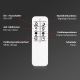 Briloner 3013-015 - LED Zatemnitveni nadgradni lestenec FRAME LED/40W/230V 2700-6500K + Daljinski upravljalnik