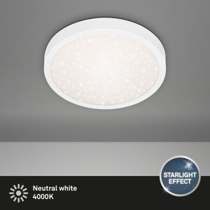 Briloner 3048-016 - LED Stropna svetilka RUNA LED/18W/230V bela