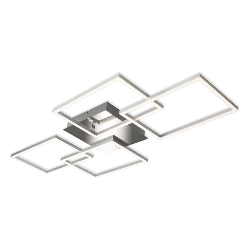 Briloner 3091-018 - LED Zatemnitvena stropna svetilka FRAME LED/30W/230V sijajni krom