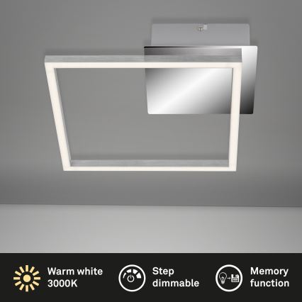 Briloner 3105-018 - LED Zatemnitvena stropna svetilka FRAMES LED/9,7W/230V