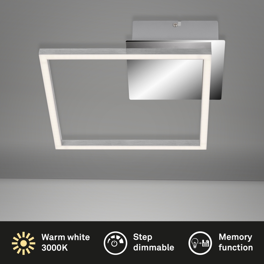 Briloner 3105-018 - LED Zatemnitvena stropna svetilka FRAMES LED/9,7W/230V