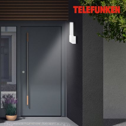 Briloner 311306TF - LED Zunanja stenska svetilka LED/8W/230V 4000K IP44 bela