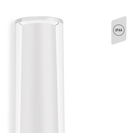 Briloner 311306TF - LED Zunanja stenska svetilka LED/8W/230V 4000K IP44 bela