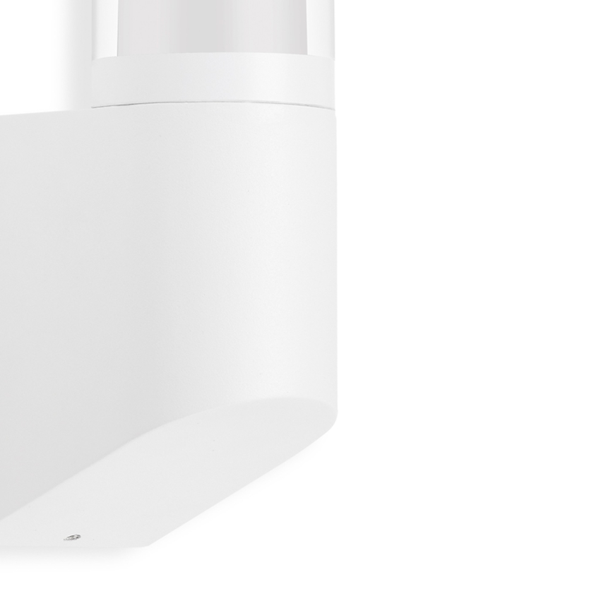 Briloner 311306TF - LED Zunanja stenska svetilka LED/8W/230V 4000K IP44 bela