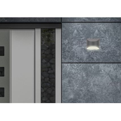 Briloner 3133015 - LED Solarna stenska svetilka LED/2W/3,7V IP44 3000K