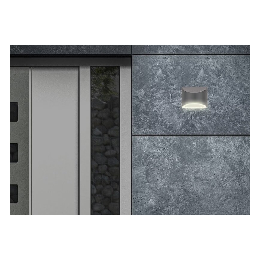 Briloner 3133015 - LED Solarna stenska svetilka LED/2W/3,7V IP44 3000K
