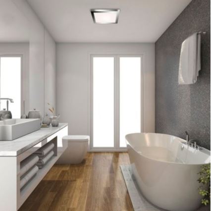 Briloner 3142-018 - LED Kopalniška stropna svetilka COOL&COSY LED/21W/230V 2700/4000K IP44