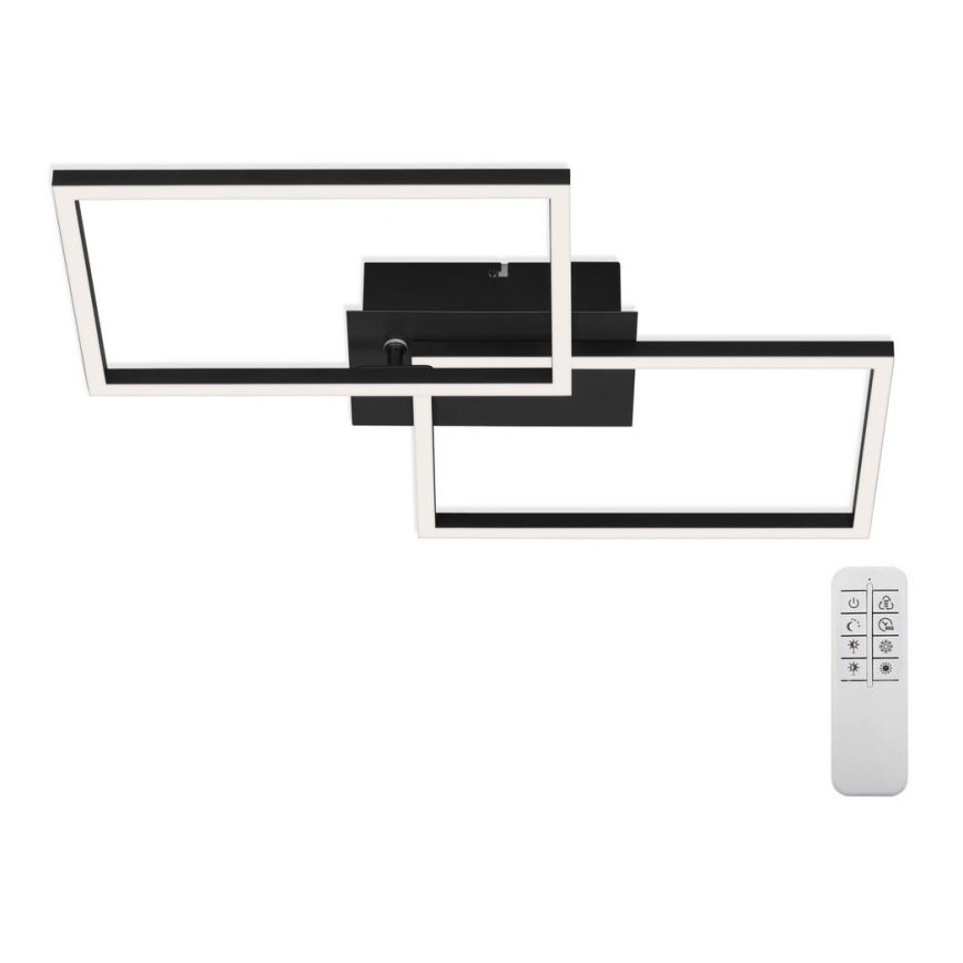 Briloner 3149-018 - LED Zatemnitveni lestenec FRAME 2xLED/15W/230V + Daljinski upravljalnik