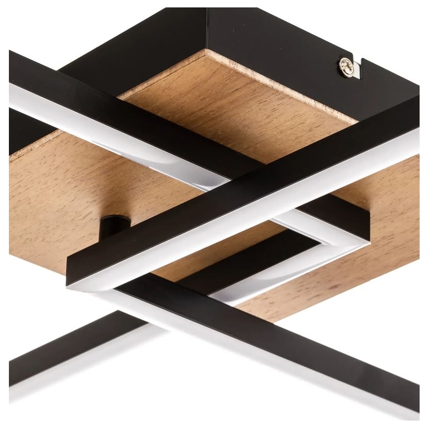 Briloner 3210-014 - LED Zatemnitvena stropna svetilka FRAME 2xLED/11W/230V rjava