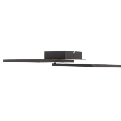 Briloner 3210-014 - LED Zatemnitvena stropna svetilka FRAME 2xLED/11W/230V rjava