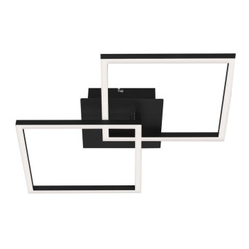 Briloner 3210-015 - LED Zatemnitvena stropna svetilka FRAME 2xLED/11W/230V črna