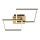 Briloner 3210-017 - LED Zatemnitvena stropna svetilka FRAME 2xLED/11W/230V zlata