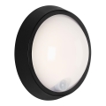 Briloner 3352-015 - LED Zunanja svetilka s senzorjem HELSINKI LED/12W/230V IP44