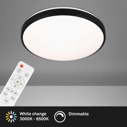 Briloner 3430-015 - LED Zatemnitvena stropna svetilka MANNY LED/48W/230V + Daljinski upravljalnik