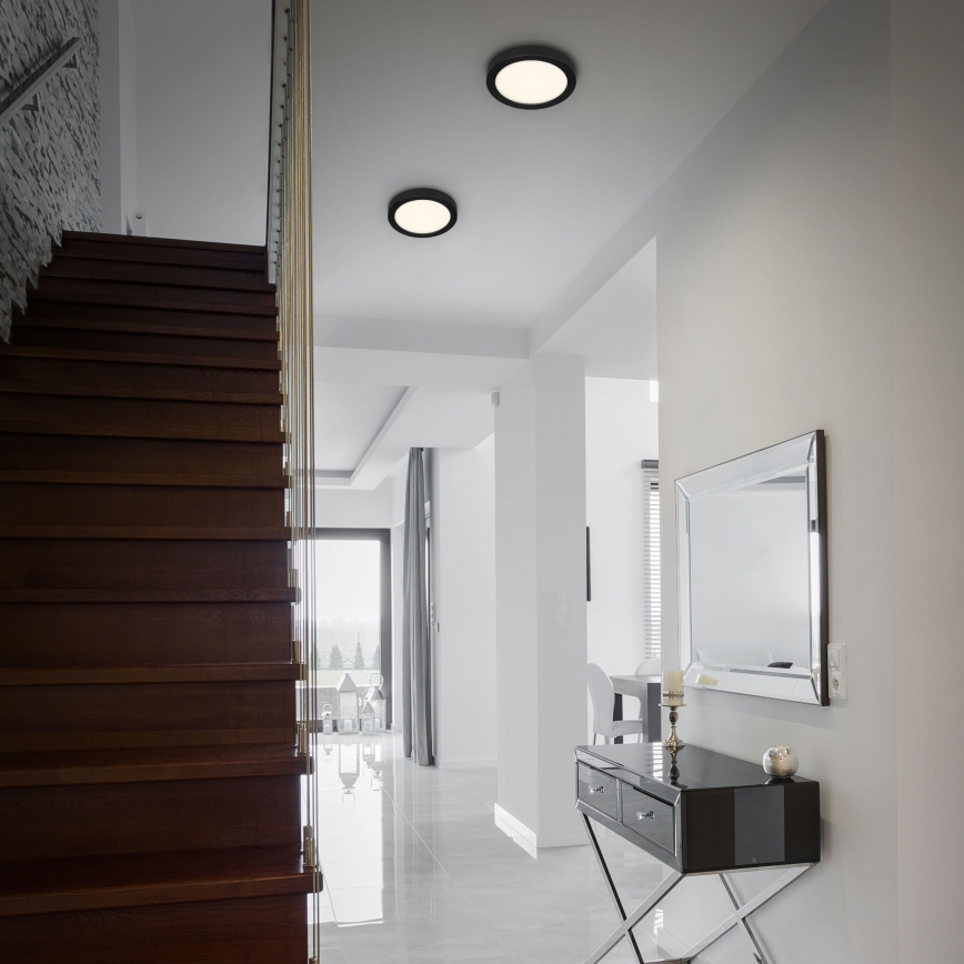 Briloner 3465-415 - LED stropna svetilka FIRE LED/16,5W/230V premer 22,5 cm