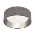 Briloner 3482014 - LED Stropna svetilka MAILA STARRY LED/12W/230V siva/srebrna