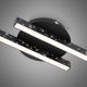 Briloner 3517-025 - LED Nadgradni lestenec REY 2xLED/6W/230V črna