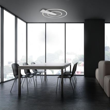 Briloner 3543-018 - LED Zatemnitvena stropna svetilka NICO LED/25W/230V mat krom