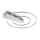 Briloner 3543-018 - LED Zatemnitvena stropna svetilka NICO LED/25W/230V mat krom