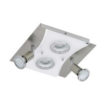 Briloner 3582-042 - LED Stropna svetilka RIPOSO 2xLED/5W/230V + 2xGU10/3W